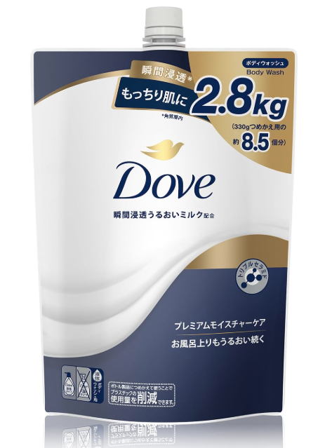 Dove ボディソープ 大容量 詰替 8.5個分 2.8kg