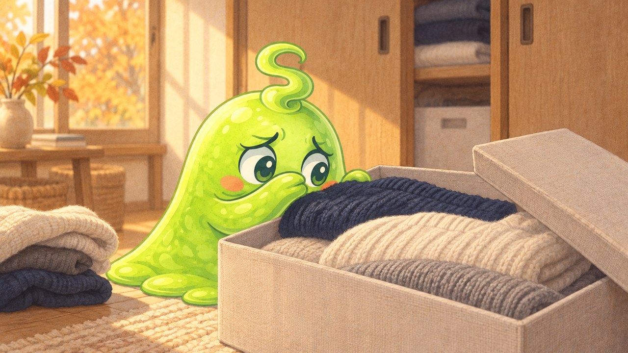 衣替えで出した服が臭いのはなぜ？──しまっている間に「におい」が育つ3つの道すじと、しまう・戻すの基準